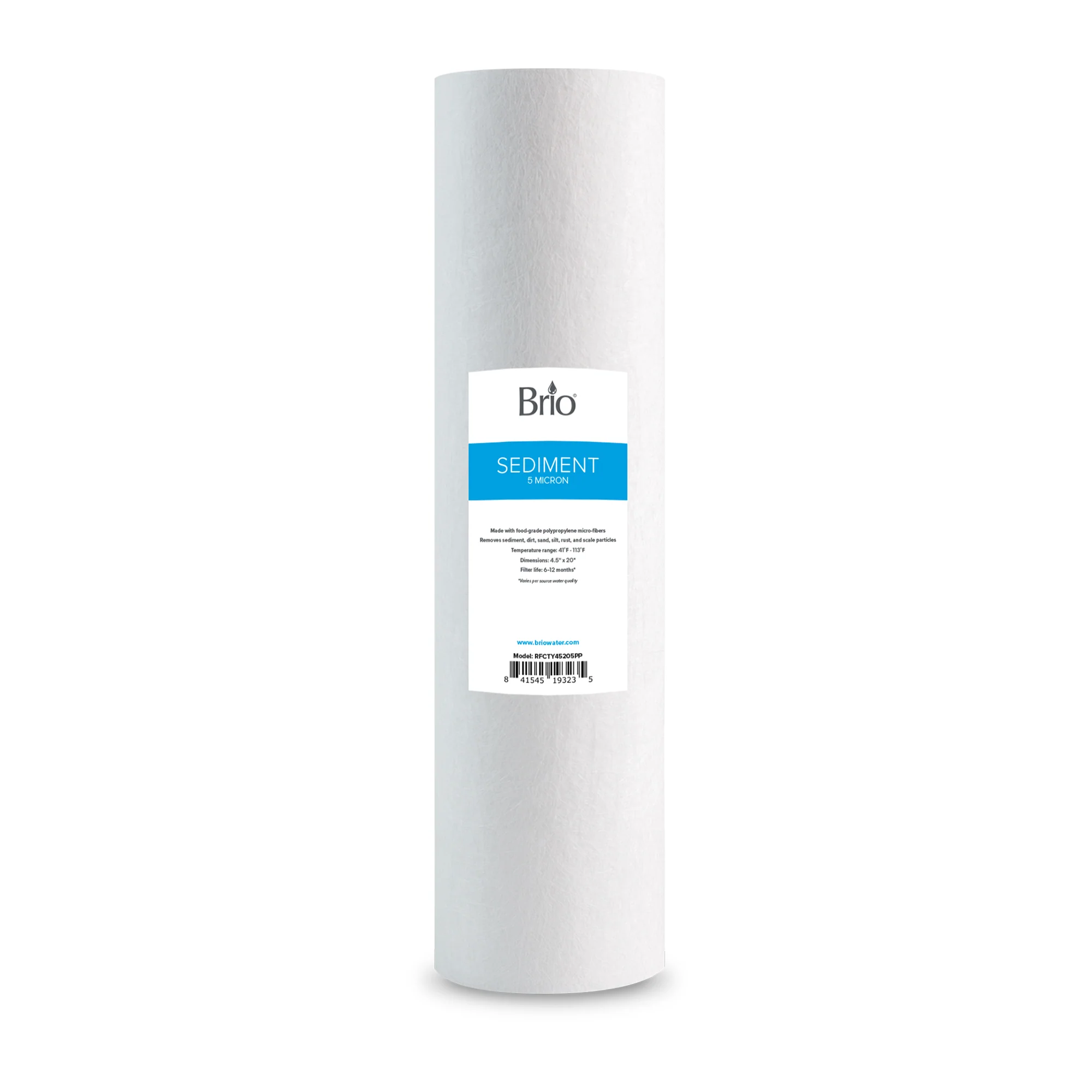 Brio Whole House 20" Sediment Filter