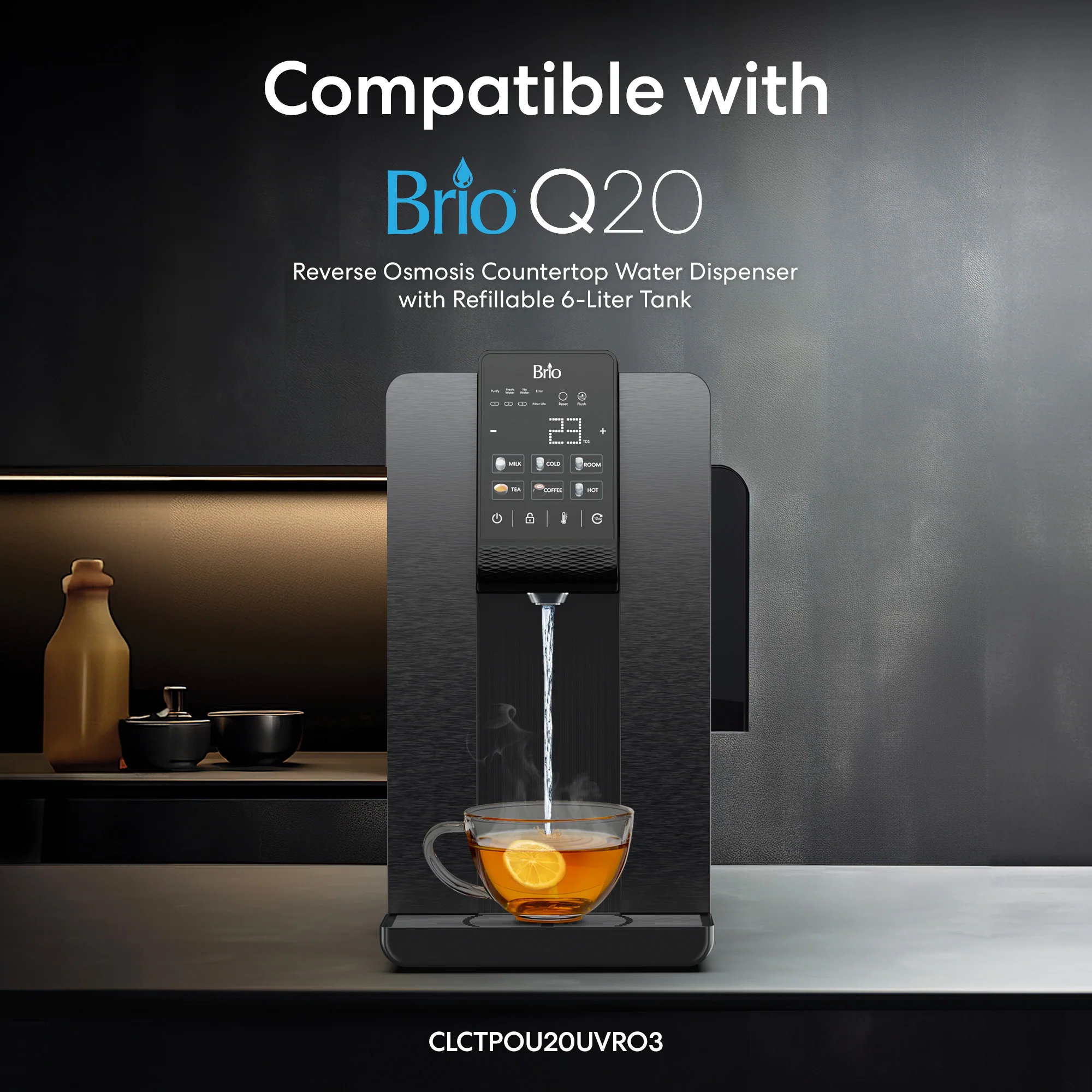 Brio Carbon Rod Filter -  Q20 Dispenser - Image 8