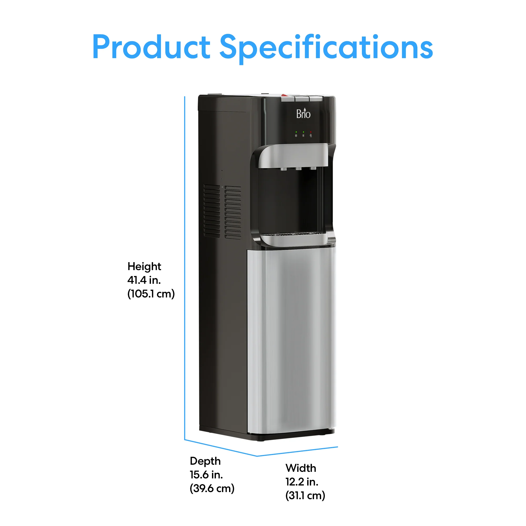 Brio 420 Series Bottom Load Water Cooler - Image 9