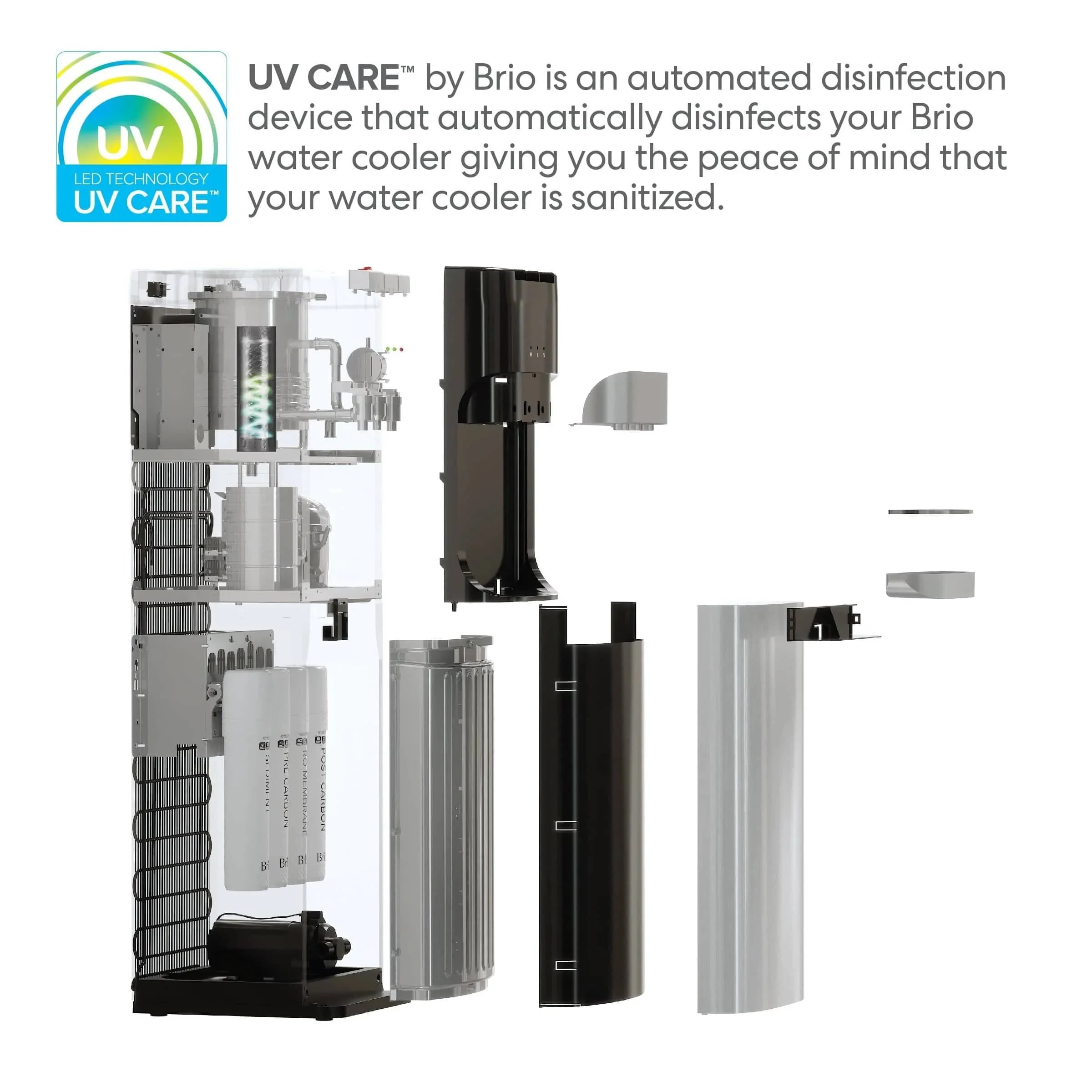 Brio 400 Series 2-Stage Bottleless Water Cooler - Image 4
