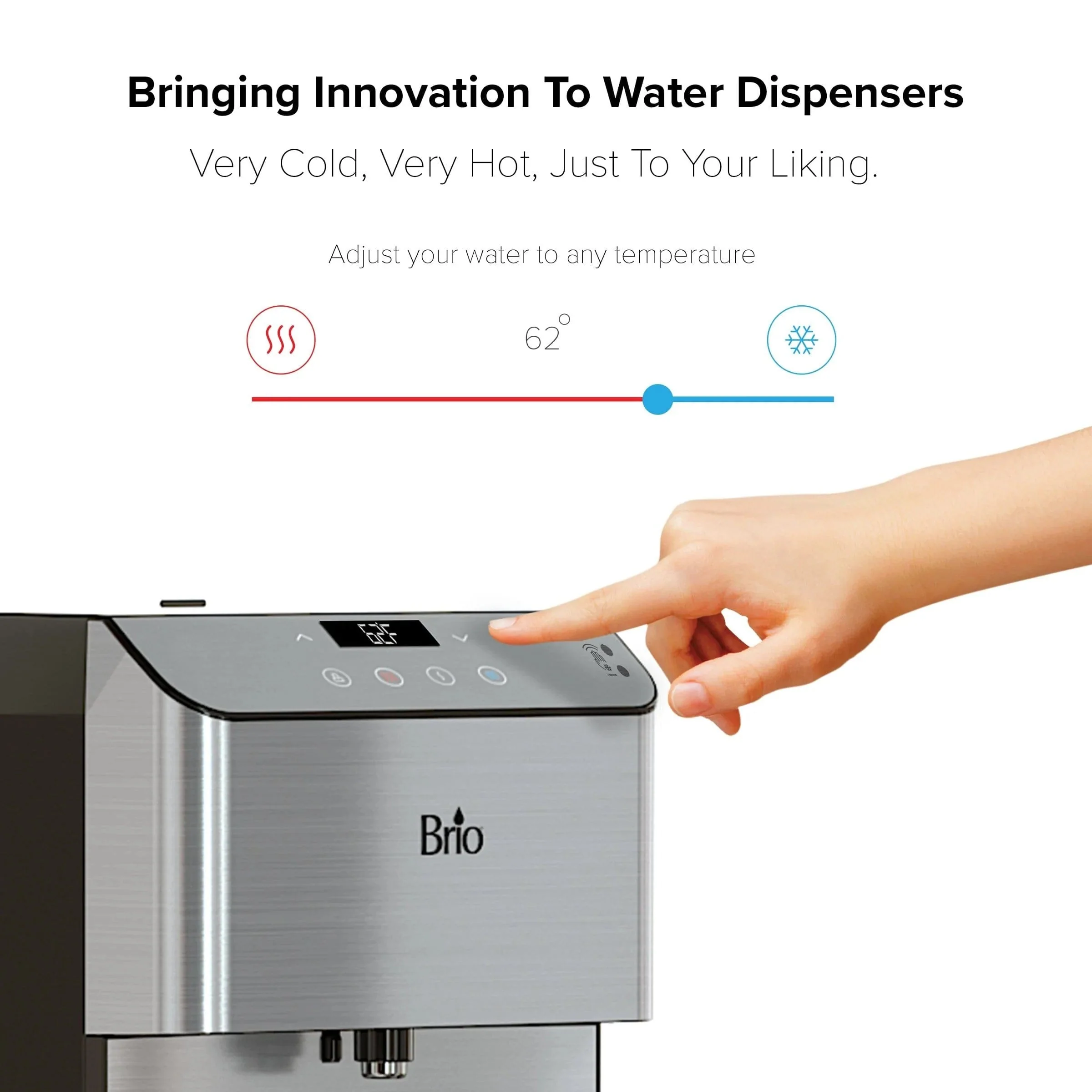 Brio Moderna Touchless 3-Stage Bottleless Water Cooler - Image 5