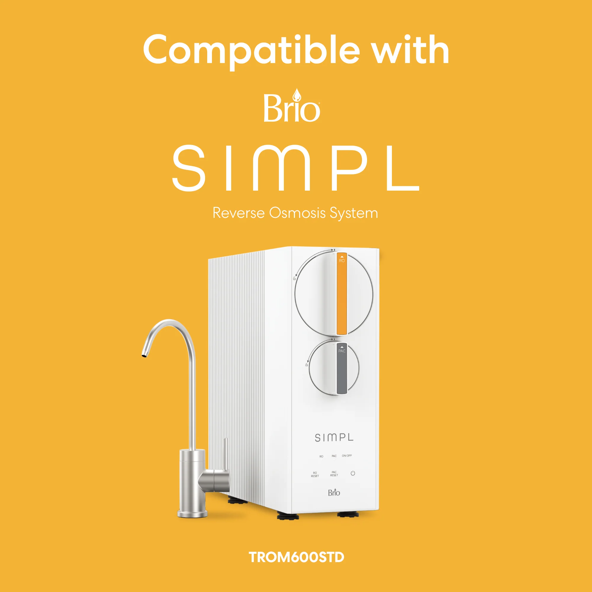Brio SIMPL Reverse Osmosis Membrane 600GPD - TROM600STD - Image 7