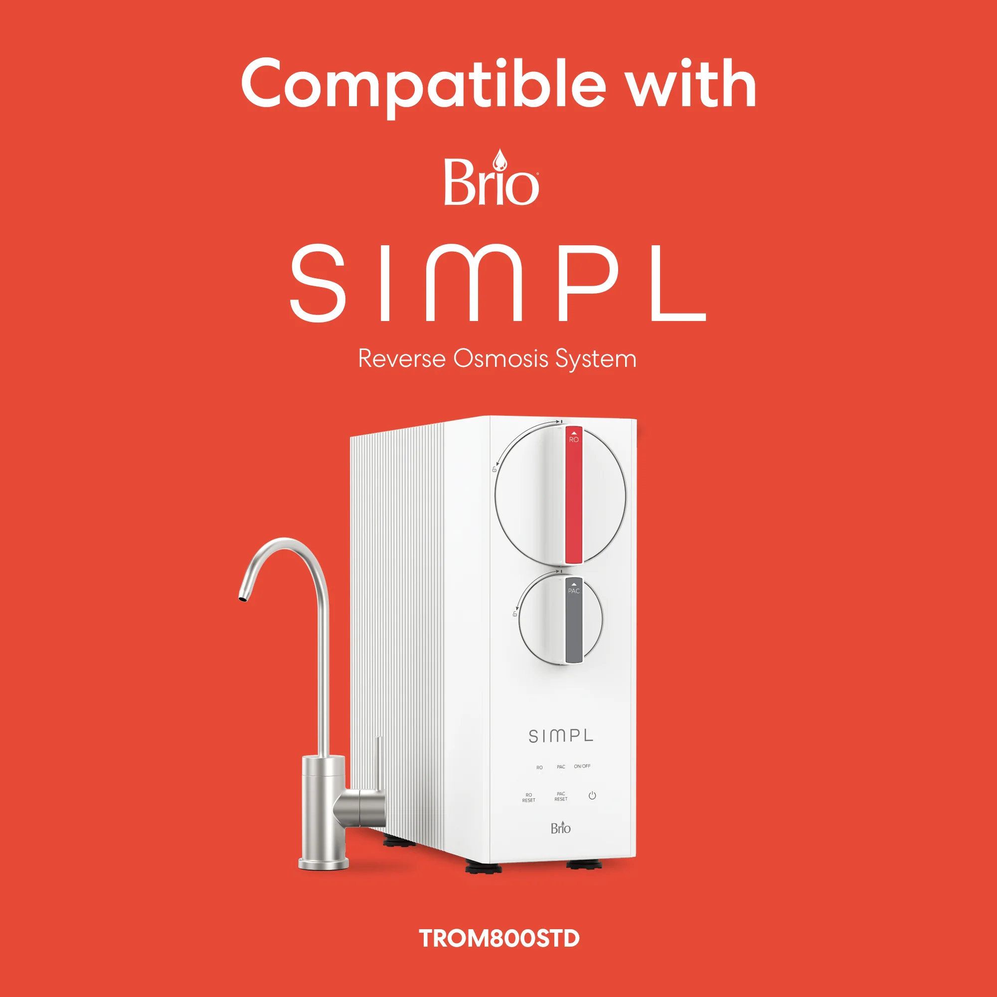 Brio SIMPL Reverse Osmosis Membrane 800GPD - TROM800STD - Image 7