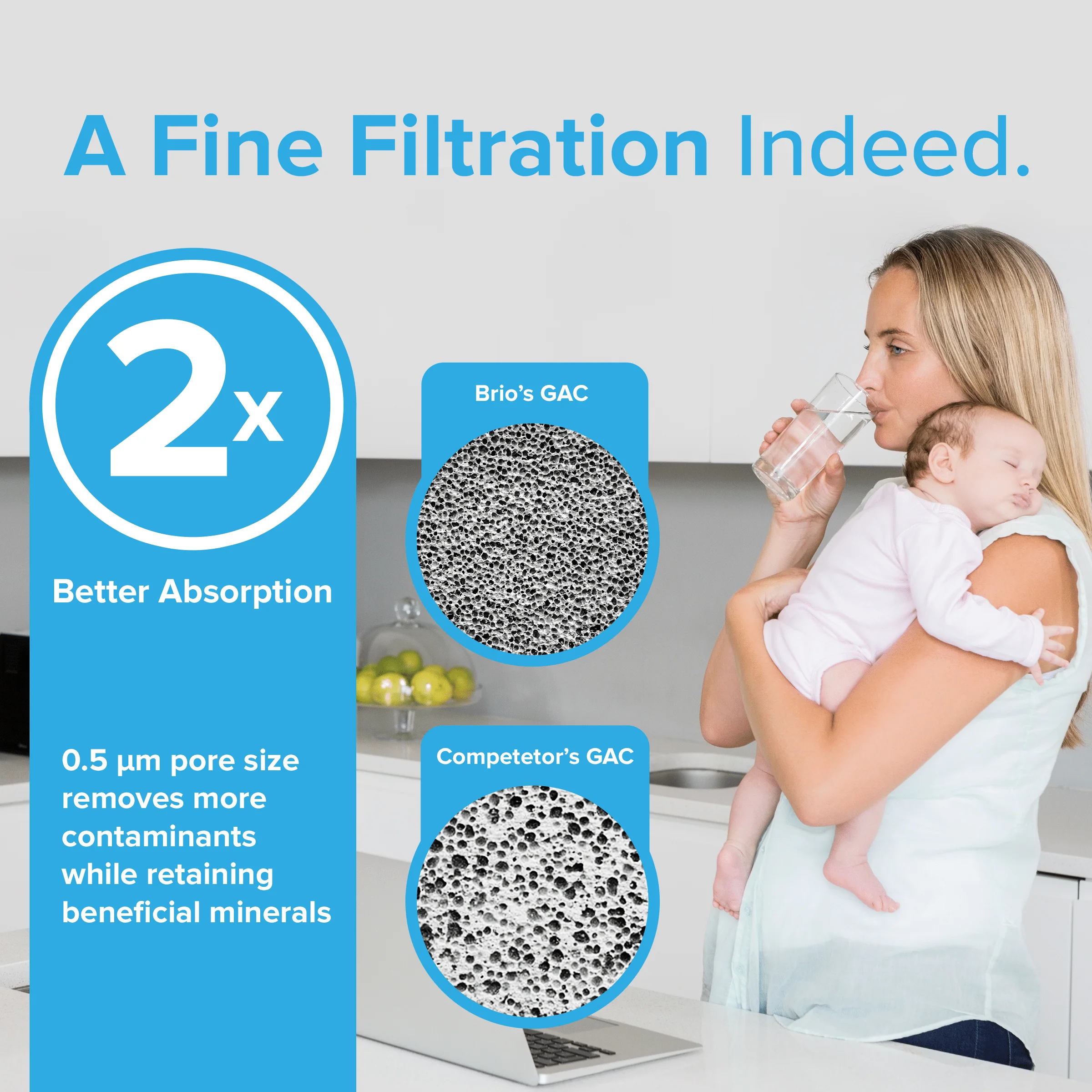 Brio 6045A Refrigerator Filters (3-Pack) - Samsung DA97-17376B, DA97-08006C, HAF-QIN, HAF-QIN/EXP - Image 5
