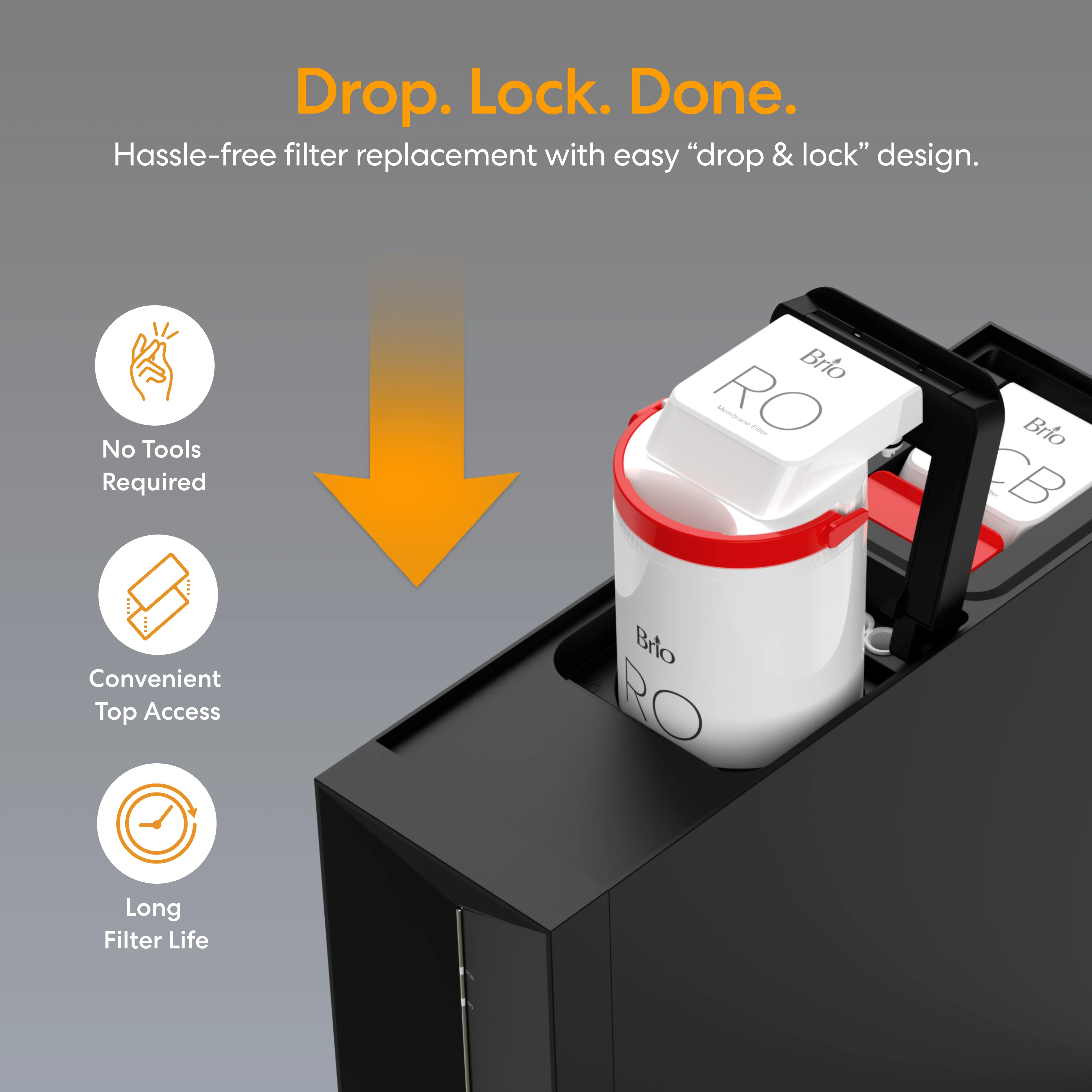 Brio PRISM Tankless RO Undersink Filtration System 600GPD - Image 8