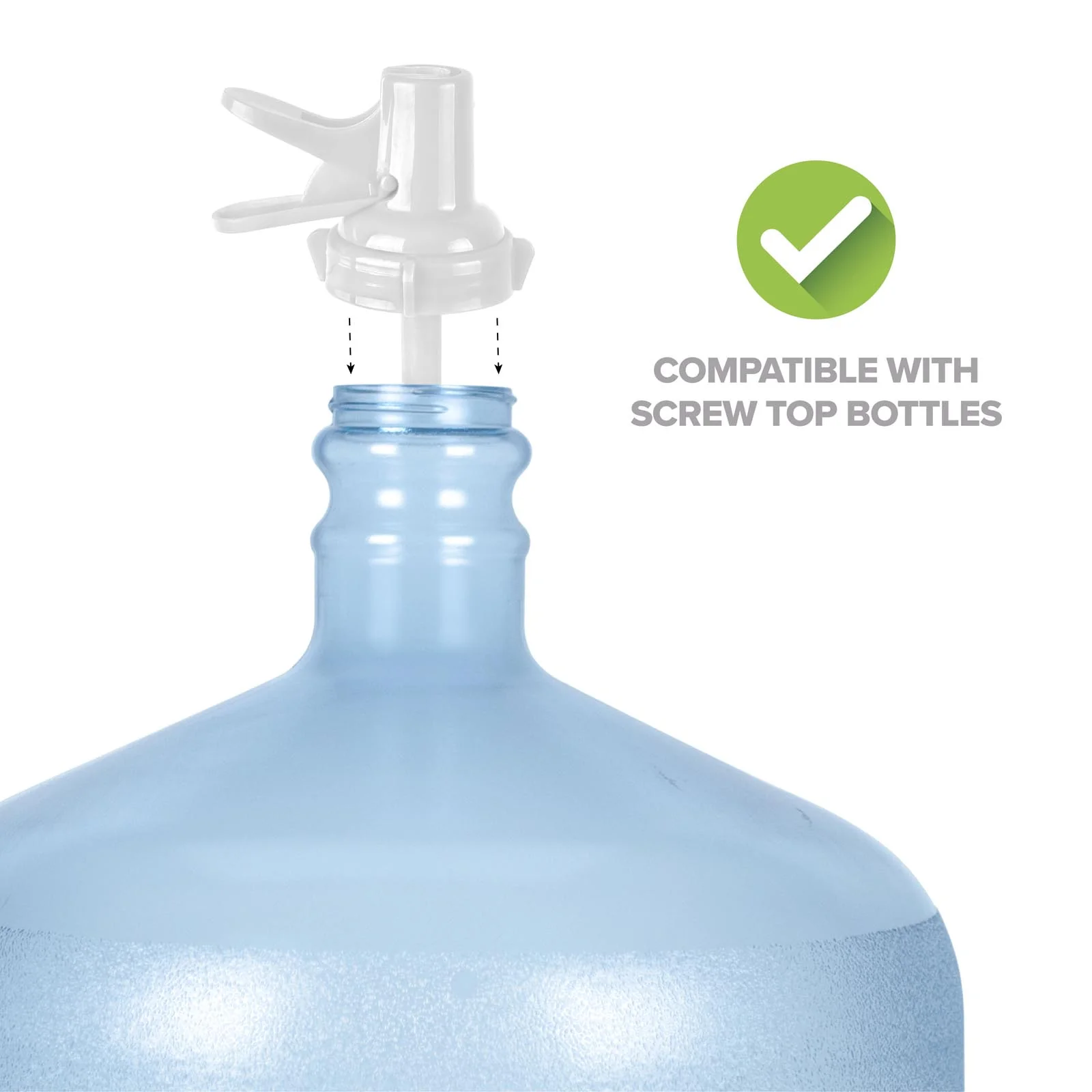 48MM White Screw Top Valve Display Package - Image 4